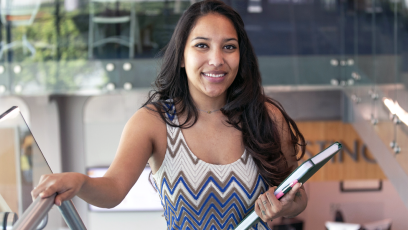 Pocohontas Daniels, a Phoenix College ASL Graduate, will attend ASU – W.P. Carey School of Business this Coming Fall