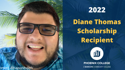 picture of 2022 Diane Thomas Recipient - Ahmed Alrawashdeh