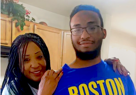 Phoenix College Psychology Professor Dr. Debbie Webster with her grandson Darius Diggs