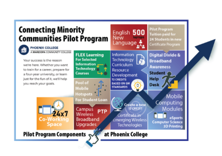 Graphic matrix of grant priorities