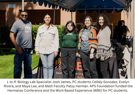 Phoenix College students were offer Work Based Experiences (WBE) at the 2023 Hermanas Conference