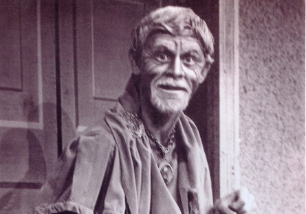 Marty Manning as Periplectomenus, from The Braggart Soldier, PC John Paul Theatre, 1969.