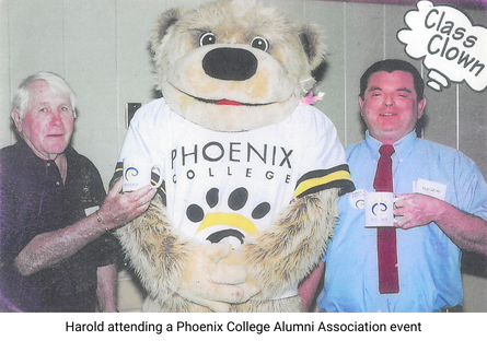 Harold attending a Phoenix College Alumni Association event