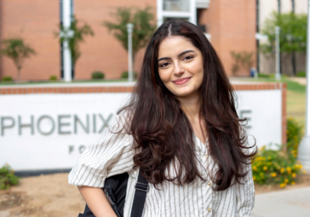 PC student Aryanaz Besharatlou.