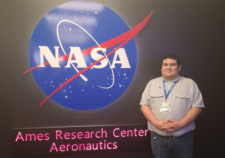Phoenix College student Jesus Zermeno was one of 80 students nationally selected for NCAS:Mission 3 at NASA Ames Research Center