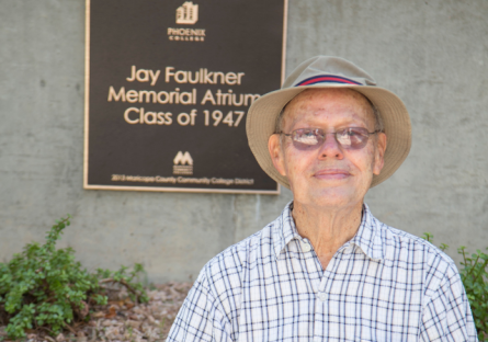 Jay Faulkner in Jay Faulkner Auditorium
