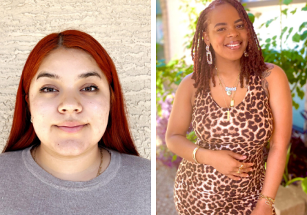 2022 Recipients - (from left to right) - Betzy Reyes and Breanna Griffin-Lewis