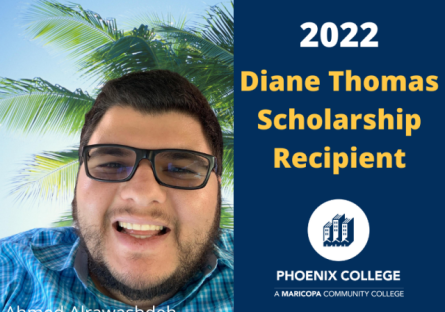 picture of 2022 Diane Thomas Recipient - Ahmed Alrawashdeh