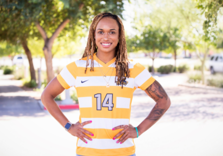 Jessica McDonald on Phoenix College Campus outdoors