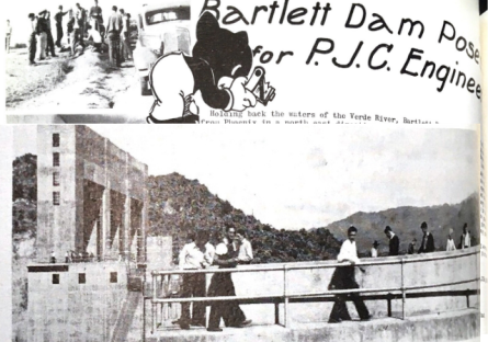 Engineers Club at Bartlett Dam