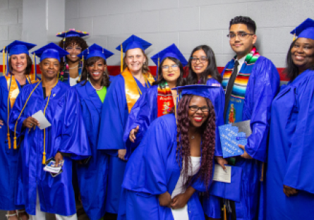 Phoenix College Massage Therapy graduates reunite at Spring 2024 commencement