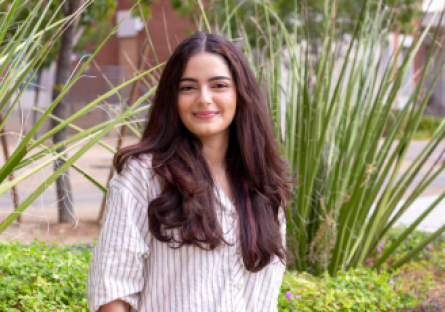 PC student Aryanaz Besharatlou.
