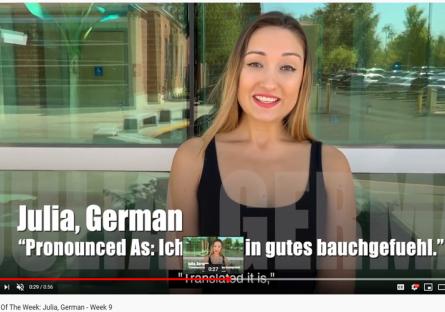 Phrase Of The Week 9: German