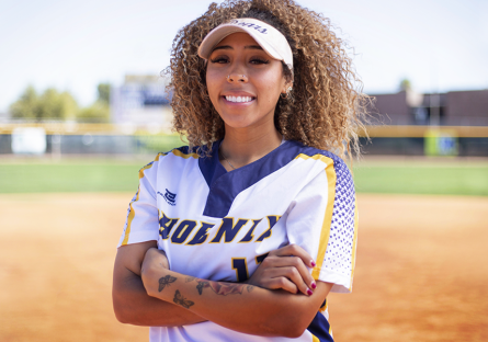Softball Pitcher Brianna "Breezy" Hardy has been Named Decorated Athlete in NJCAA, Phoenix College History