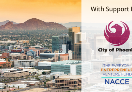 NACCE Logo and Image of City of Phoenix Skyline