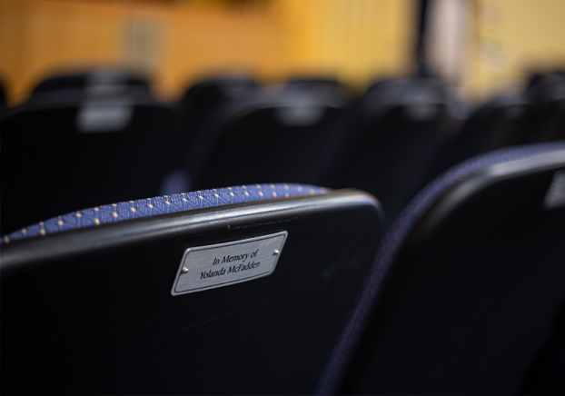 Bulpitt Auditorium Seat Plaques
